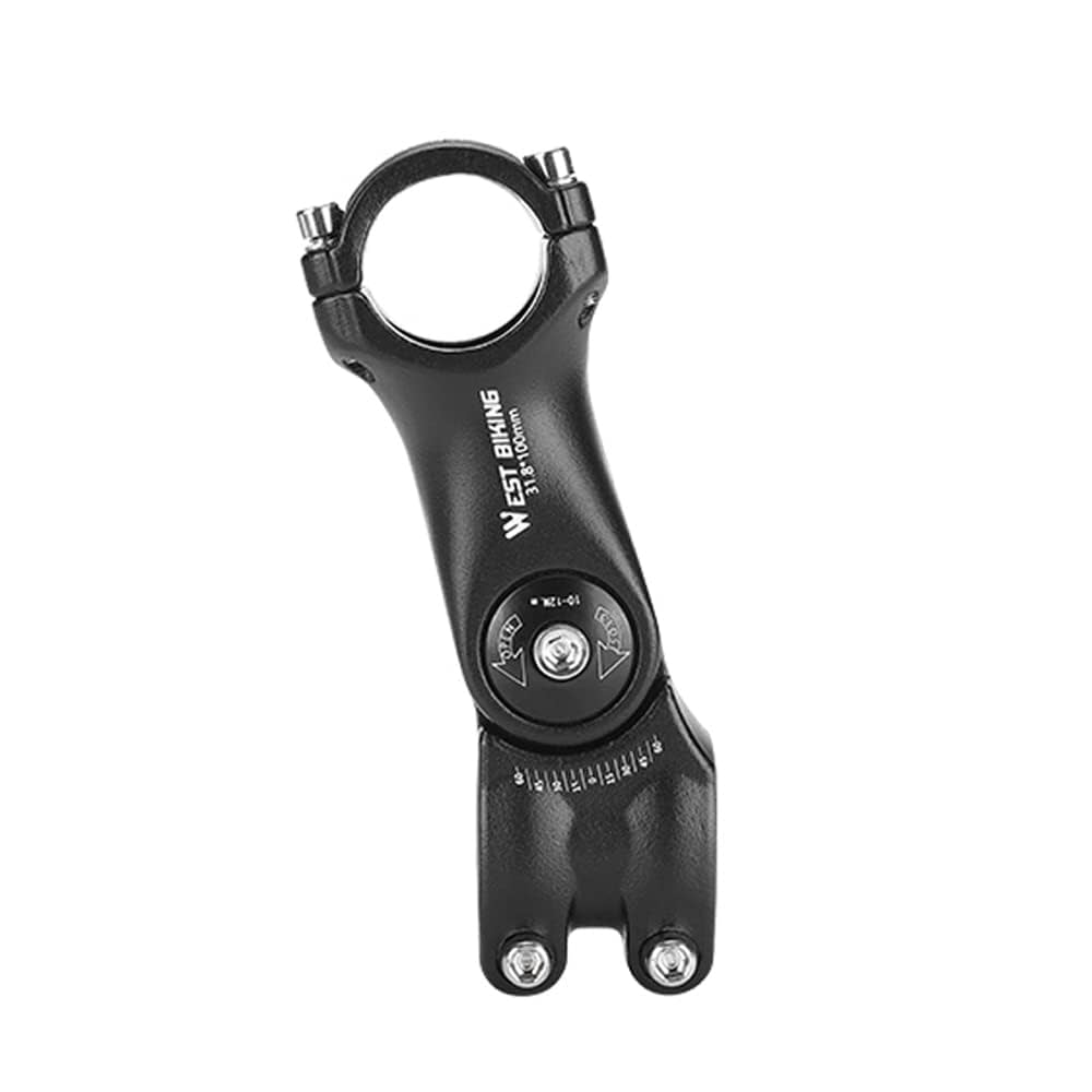 Amazon.co.jp: Hosioe 調整可能な自転車ハンドルバーステム可変